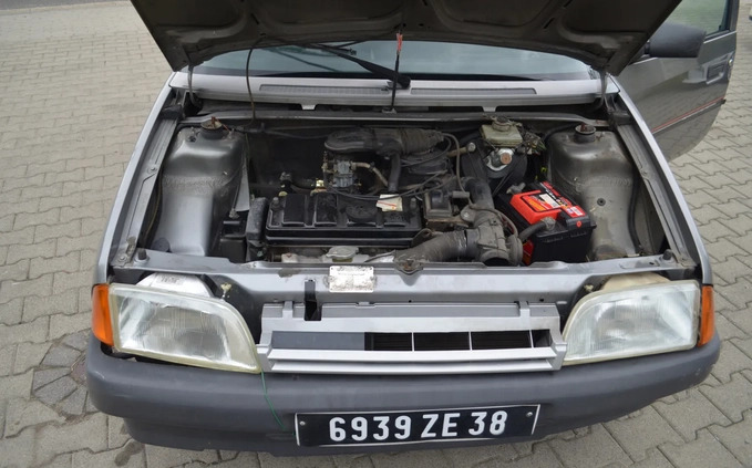 Citroen AX cena 4999 przebieg: 170000, rok produkcji 1991 z Wyrzysk małe 232